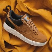 Tan canvas sneakers